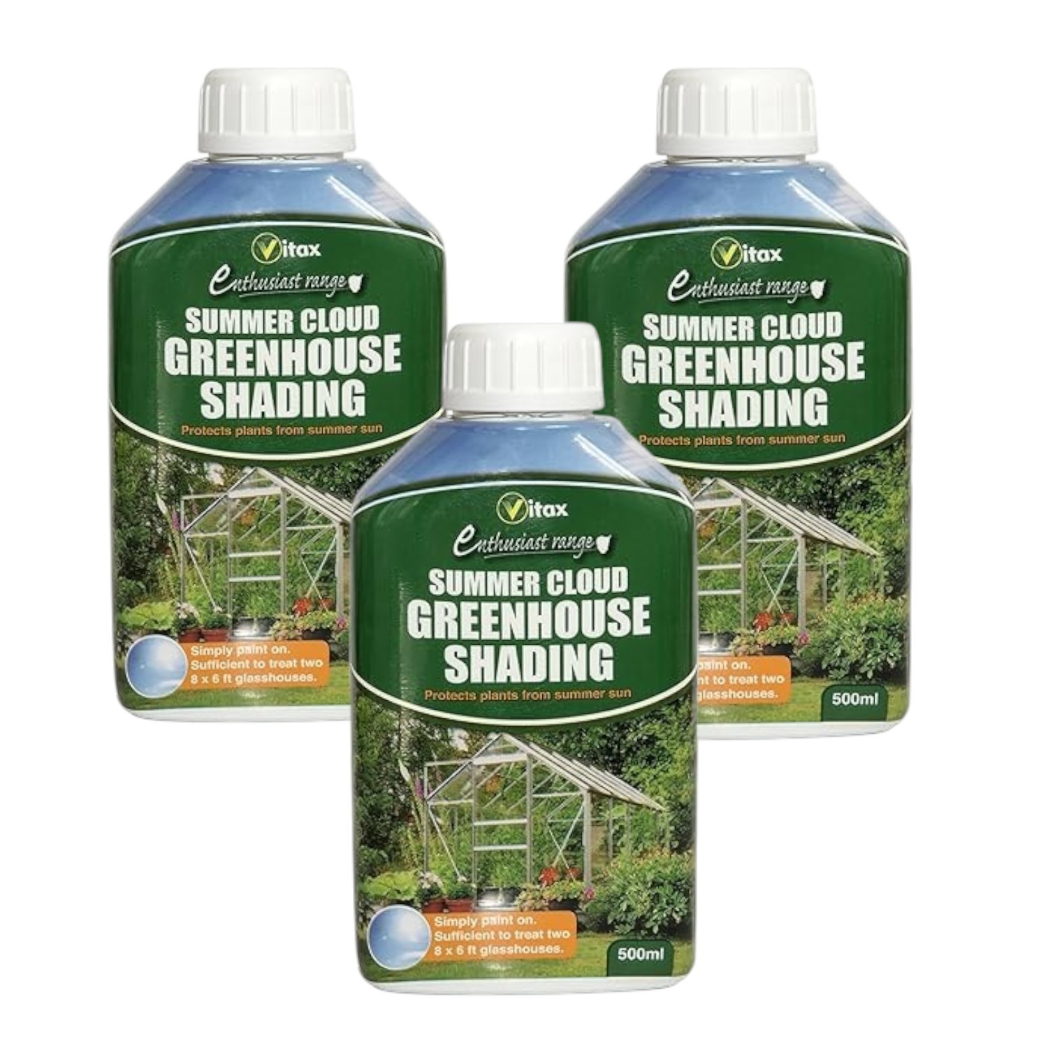 Greenhouse Shading Vitax Summer Cloud Greenhouse Shade 500ml Bottle