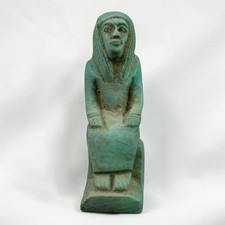 Ancient Egyptian Antiques Pharaonic Seated Statue Rare Pharaonic Unique BC