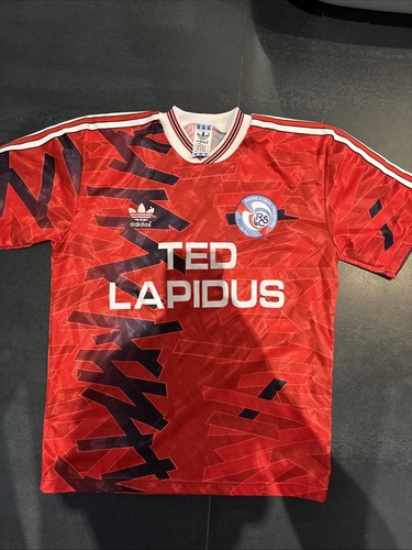 Maillot RC Strasbourg 1992-1993 - Adidas Manches Longues Taille L