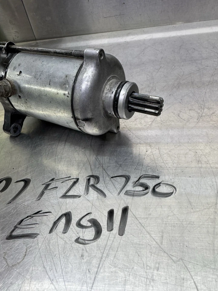 1988 86 87 88 Yamaha FZ750 Fzr 750 Oem Tested Starter Motor - Image 3 of 3