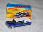 Matchbox 2010 Lesney Edition All Metal 1963 Cadillac Hearse blue/white