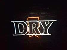 Vintage MICHELOB DRY Neon Sign