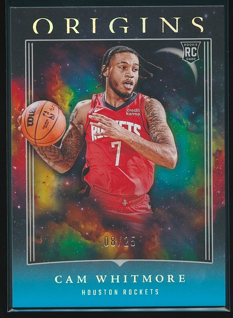 Cam Whitmore 2023-24 Panini Origins Turquoise #26 Rookie RC /25