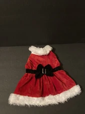 Holiday Tails Mrs. Santa Paws Dog Costume S