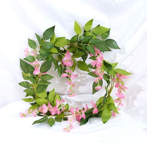Artificial Flowers 2M Artificial Garland Ivy Hanging Plants Wedding Decoration - Picture 19 of 25