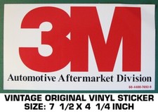 3M AUTOMOTIVE AFTERMARKET DIVISION - VINTAGE ORIGINAL VINYL DECAL STICKER