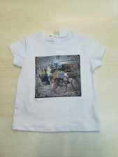 MAGLIA MANICA CORTA BIMBA ESTIVA 6 - 9 - 12 - 18 - 24 - 30 MESI