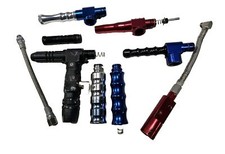Spyder Piranha Paintball Gun Grip Tank ASA LPV Valve Hose Cup Seal Parts Lot