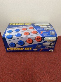 Vintage Original Nintendo NES Power Set Video Game Console 2 Controllers & Box