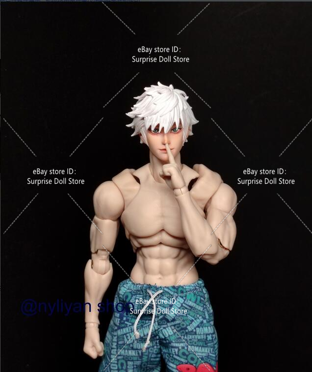 HiPlay Testa Scolpita In Scala 1/6 Per Action Figure - Viso Maschile In Stile Anime, Compatibile Con Corpi Da 12 Pollici (Modello A) - 2