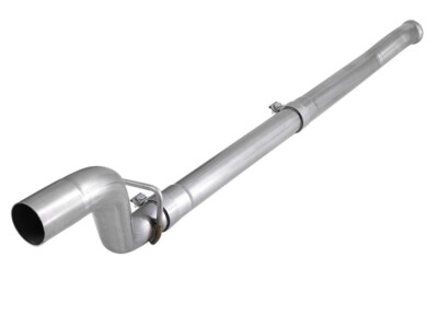 For 2018-2025 Jeep Wrangler JL JLU 3.6L V6 AFE 2.5'' Resonator Delete Mid-Pipe