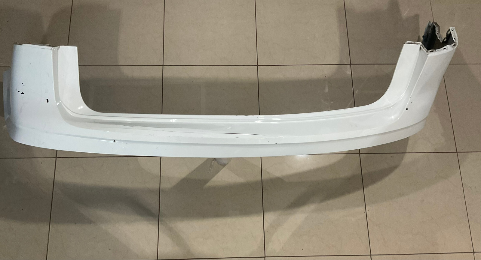 Rear Upper Bumper LOCAL White 2021 Volkswagen Atlas 3CN+807+421A OEM