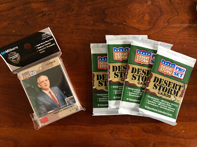The MOTHERLODE: Pro Set Desert Storm Card Grab Bag, Leaders + 4 Packs