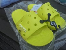 New Crocs Classic Crocs Slide Men's 5, Women's 7 Citrus