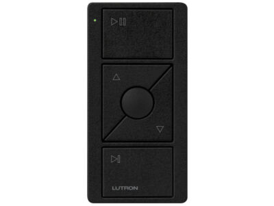 LUTRON Pico Audio SONOS Tastatur SCHWARZ kabellose Szenensteuerung batteriebetrieben