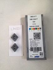 10 NEW ISCAR CNMG 431-TF CARBIDE INSERTS GRADE IC907 FACTORY PACKED U421
