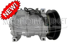 A/C Compressor w/Clutch for Isuzu NPR, NPR-HD, NPR-XD w/Diesel Engine - NEW