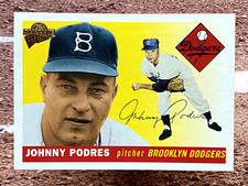 Johnny Podres 2005 Topps All-Time Fan Favorites #84 Brooklyn Dodgers