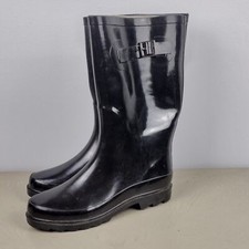 Black Rain Boots