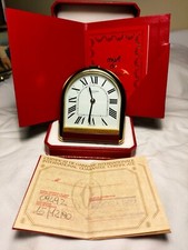 Orologio sveglia Cartier Romane in eccellenti condizioni