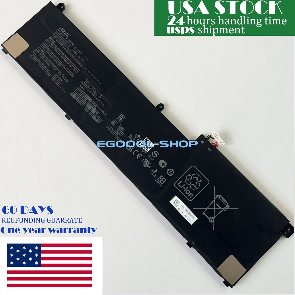 C32N2002-2 Genuine 96Wh 8230mAh for Asus ZenBook Pro 15 Flip OLED