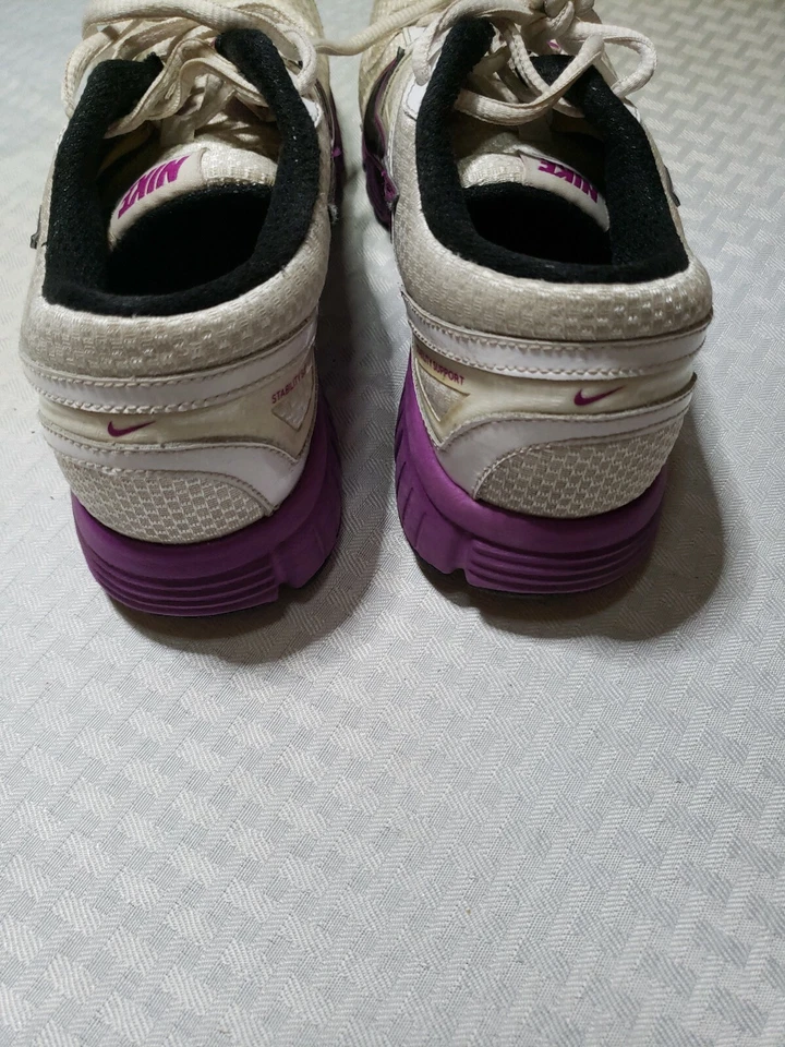 耐克 Dual Fusion ST 紫色跑步运动跑鞋 407847-103 女式 8 码 — 第 4/4 张图片