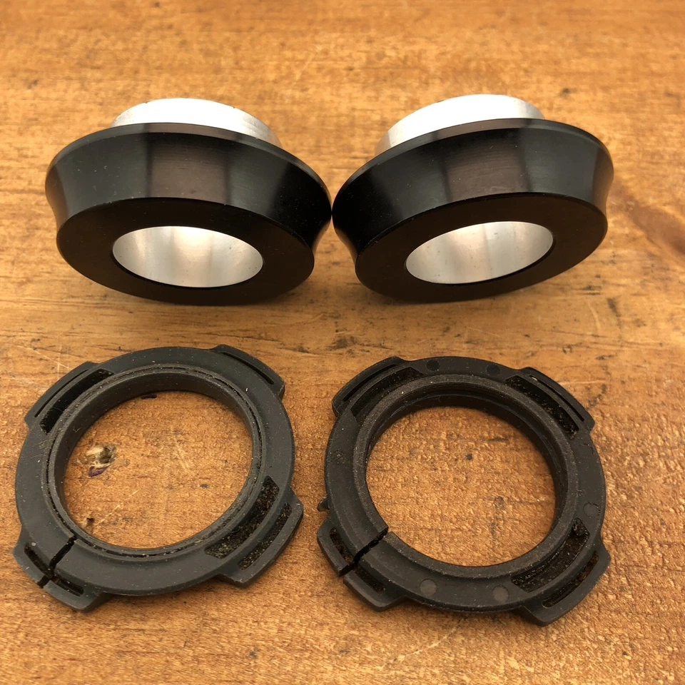 BB30 to 24mm Axle Bike Bottom Bracket Converter Cups W/ Lock Rings, SRAM/ FSA - Image 3 of 4