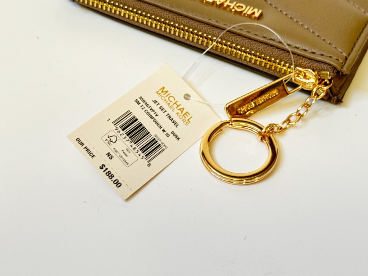 MICHAEL KORS JET SET TRAVEL SMALL COINPOUCH ID HOLDER WALLET