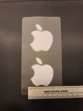 Genuine Apple Logo Sticker-Set Of 2-New B-B1