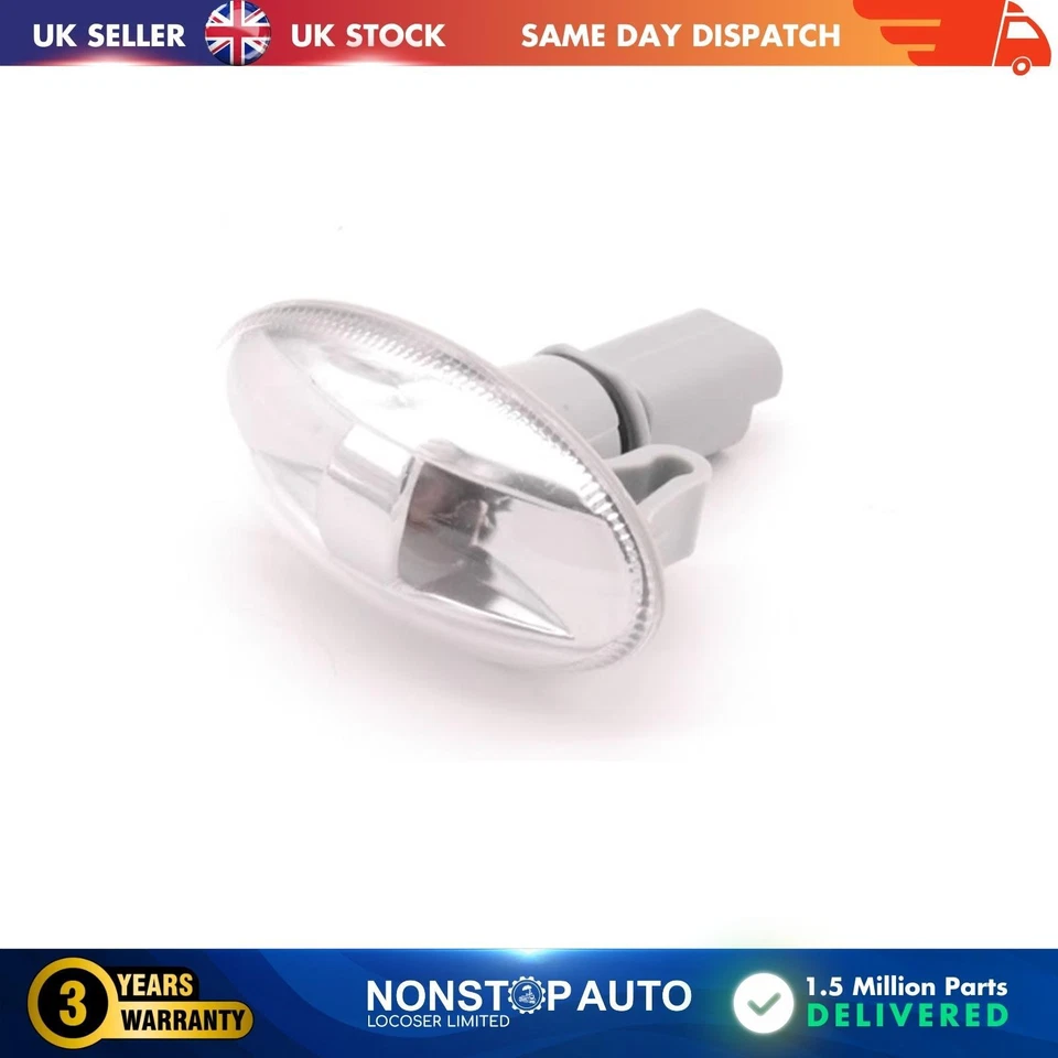 FANALE RIPETITORE INDICATORE DI DIREZIONE LATERALE PER VAUXHALL COMBO VIVARO ZAFIRA FIAT Scudo - Immagine 4 di 4