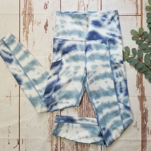 Pocket Tie Dye Blue White NWOT Sz XS | eBay