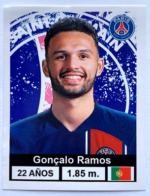 2023 ES SOCCER STARS 2 Sticker #030 GONZALO RAMOS Paris Saint Germain