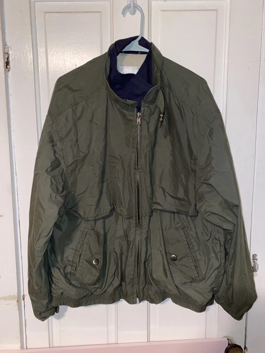 Vintage London Fog Windbreaker Jacket XL Mens Made In Sri Lanka