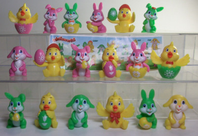 (1235) TOP!! Komplettsatz HAPPY EASTER 2018 von KIDSWORLD / Dairy 4 Fun