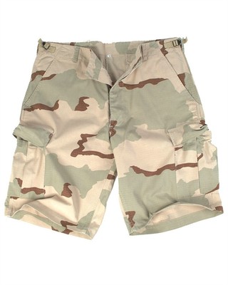 BERMUDA MILITARE RIP-STOP DESERT PRELAVATO PANTALONE CORTO MIMETICO | eBay