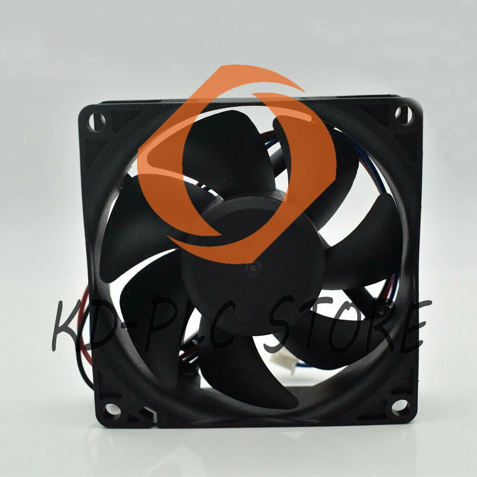 New DELTA EFB0824VH 8025 24V 0.35A 80*80*25mm 8CM 3wire Double ball cooling fan - Image 2 of 2