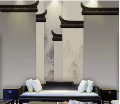3D Walled Building ZHU209 Wallpaper Wall Mural Print Removable Self-adhesive Amy