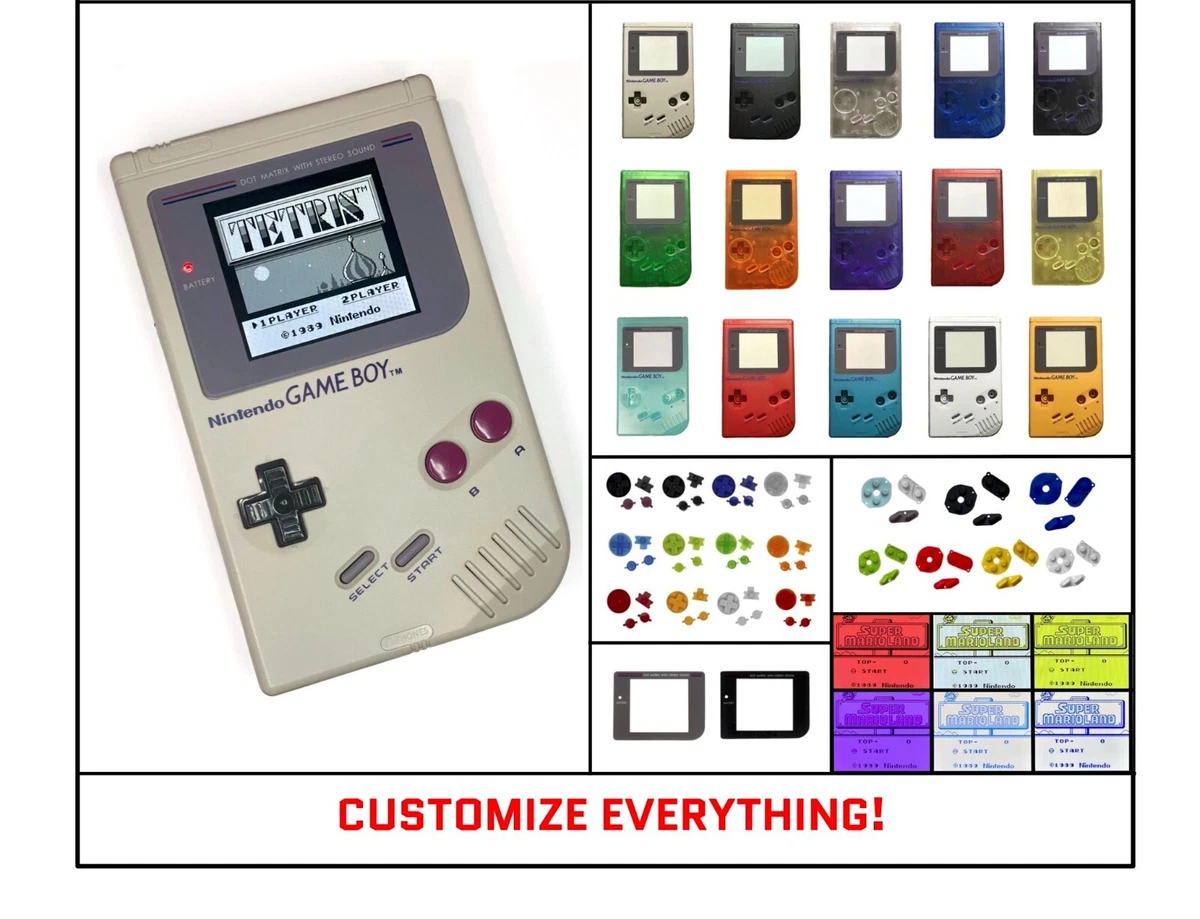 NEW Nintendo Game Boy Advance GBA System Fully Customized PICK YOUR COLOR!