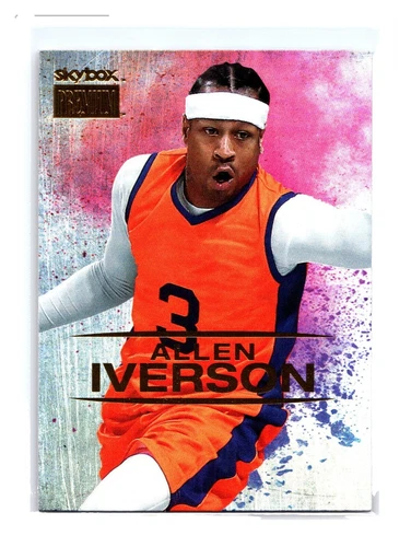 SkyBox Allen Iverson Basketball Sports Trading Card Singles