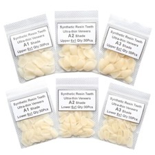 1Pack Dental Utra-Thin Synthetic Acrylic Resin Teeth Whitening Veneers Composite