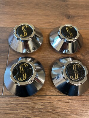 4 PCS Only Pay For 3 MCS75NA15AH Sears Chrome Wheel Center Cap