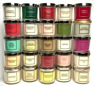 Bath and Body Works 4 oz tester candles 