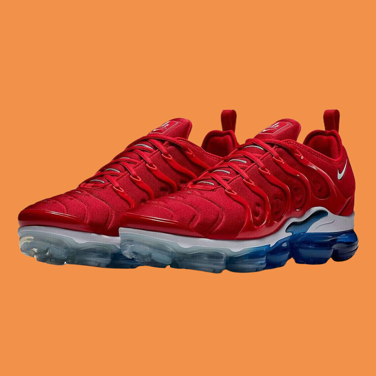 air vapormax plus red white and blue