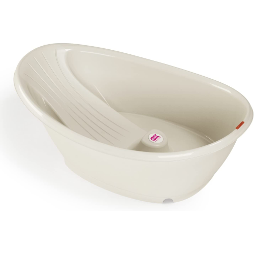 Ok Baby Vaschetta Bella Avvolgente per il Bagnetto del Neonato Bianco