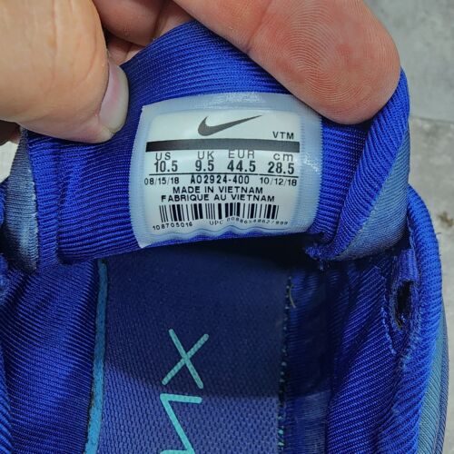 Nike Air Max 720 Men's Sea Forest Green Blue Sneakers Size 10.5 - Picture 9 of 14