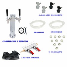 Beer Tap font Hose Draft Beer System for 2 way Ball Lock Cornelious Keg