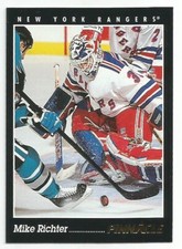 MIKE RICHTER 1993-94 PINNACLE CANADIAN CARD NEAR MINT CONDITION
