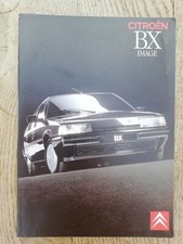 CITROEN BX IMAGE BROCHURE DEPLIANT 4 PAGES Belgique TEXTE Français 1990 Réf 900