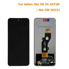 For Infinix Hot 50 5G X6720 / Hot 50i X6531 LCD Display Touch Screen Digitizer