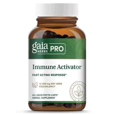 Gaia Herbs Rapid Immune Response Rx-A Defense 40 Liquid Phyto-Caps